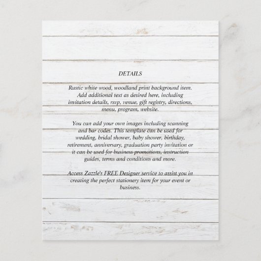 FOTO "Rett-DATEN" - Gemischte Farben Flyer (Hinten)