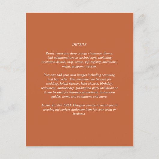 FOTO "Rett-DATEN" - Gemischte Farben Flyer (Hinten)