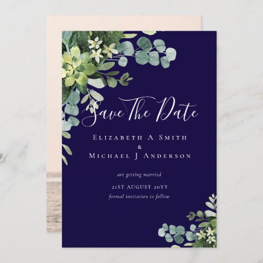 Foto Rette Dates Eukalyptus Greenerenery Blätter (Vorne/Hinten)