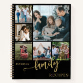 Foto-Rezepte für Familien-Rezepte Notizblock (Vorderseite)
