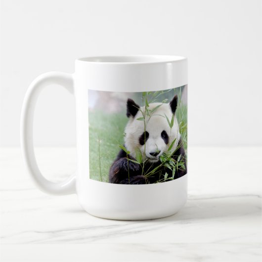 Foto Riesenpanda. Panda Geant. Kaffeetasse (Links)