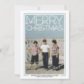 Foto - riesige Weihnachten - Moderne weiße Grenze (Vorderseite)