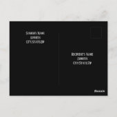 Foto Rocky Ocean Shore Best Vater Postkarte (Rückseite)