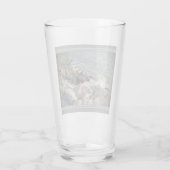 Foto Rocky Ocean Shore Glas (Rückseite)