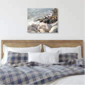 Foto Rocky Ocean Shore Leinwanddruck (Insitu (Schlafzimmer))
