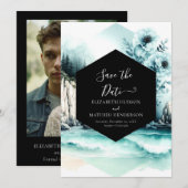 Foto Romance Nautical Wedding Save The Date (Vorne/Hinten)