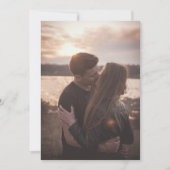 Foto Romance Wedding Einladung (Vorderseite)