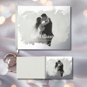 Foto Romantic Elegante Foil Gästebuch