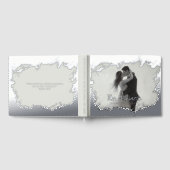 Foto Romantic Elegante Foil Gästebuch (Voll)