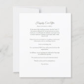 Foto Romantische Lila Shades Rose Wreath Wedding (Rückseite)