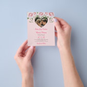 Foto Rosa Blütenhochzeit im Mittelalter Flyer (Gruppe)