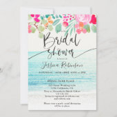 Foto Rosa Brautparty Einladung (Vorderseite)