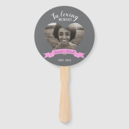 Foto-Rosa-Farbbandgebläse Fächer