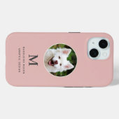 Foto Rosa Personalisiert Case-Mate iPhone Hülle (Rückseite (Horizontal))