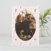 Foto Rosa Schneemann Weihnachten (Stehend Vorderseite)