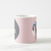 Foto Rosa Zickzack Kaffeetasse (Mittel)