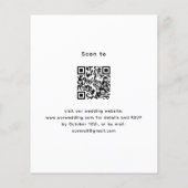 Foto Rose Foto Bogen QR UAWG Budget Hochzeit (Rückseite)