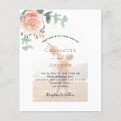Foto Rose Foto Bogen QR UAWG Budget Hochzeit (Vorderseite)