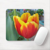 Foto Rot-Gelb-Tulip Mousepad (Mit Mouse)