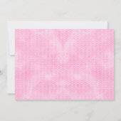 Foto Rote Meerjungfrau Untermeer 1. Geburtstag Einladung (Rückseite)