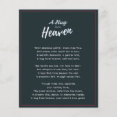 FOTO Rote Rosen Feier Lebensbeerdigung POEM (Rückseite)