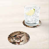 Foto-Round-Untersetzer Untersetzer (Vor Ort)