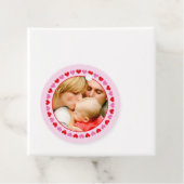 Foto "runder Geschenk" am "Valentinstag des Herzen Geschenkanhänger (Beispiel)