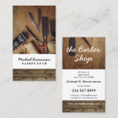 Foto Rustic Visitenkarte (Vorne/Hinten)