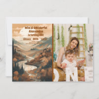 Foto Rustikaler Bergwald 1. Geburtstag