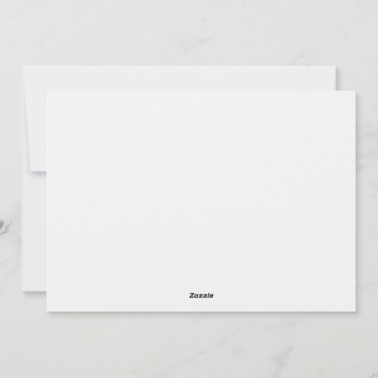 Foto Rustikaler Western Weihnachten (Rückseite)