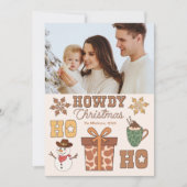 Foto Rustikaler Western Weihnachten (Vorderseite)