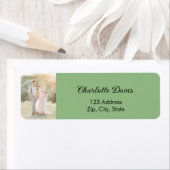 Foto Salbei Grüne Hochzeit Rücksendeadresse (Insitu)