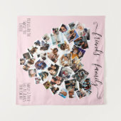 Foto-Sammelpostposten für Freunde und Familienmitg Wandteppich (Vorderseite (Horizontal))