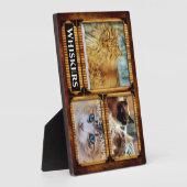 Foto-Sammlung | Bambusrahmen Fotoplatte (Seite)