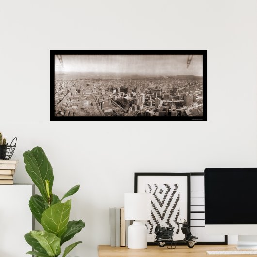 Foto San Francisco 1908 Poster (Heimbüro)