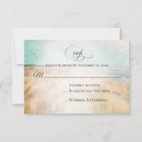 *~* Foto Sand Dune Beach Grass Sea Wedding RSVP
