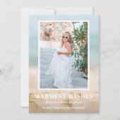 Foto Sand und Meer Weihnachten (Vorderseite)