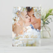 Foto Save The Date (Stehend Vorderseite)