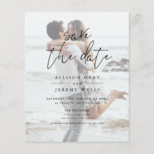 Foto Save the Date (Vorderseite)