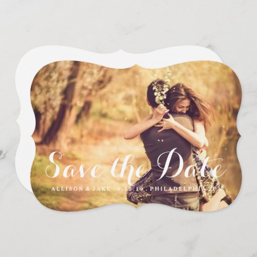 Foto Save the Date (Vorne/Hinten)