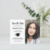 Foto-Save the Date-Abschluss (Stehend Vorderseite)