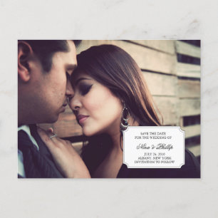 Foto Save-the-Date-Ankündigung Ankündigungspostkarte