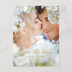 Foto Save the Date Ankündigungspostkarte