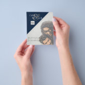 Foto Save the Date BLAUE QR UAWG Flyer (Gruppe)