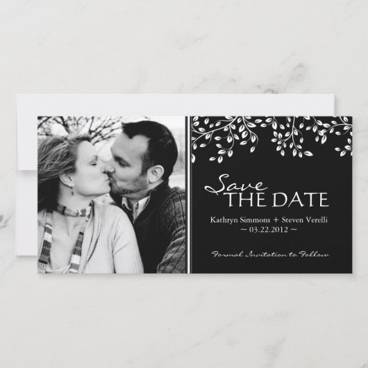 Foto Save the Date Einladung (Vorderseite)