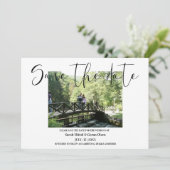Foto Save the Date Einladung (Stehend Vorderseite)
