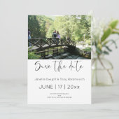 Foto Save the Date Einladung (Stehend Vorderseite)