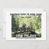 Foto Save the Date Einladung (Vorderseite)