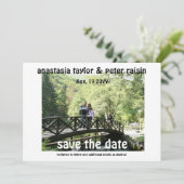 Foto Save the Date Einladung (Stehend Vorderseite)