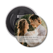 Foto Save the Date Flaschenöffner (Vorderseite)